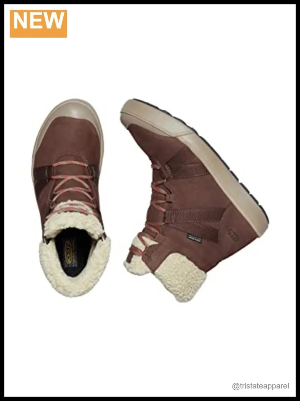 Keen Elle Winter Insulated Waterproof Mid Calf Leather Boots